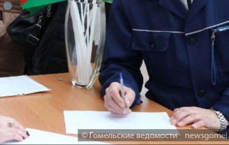 Фото: В Гомельской области 150 инициативных групп собирают подписи на местных выборах за кандидатов-партийцев