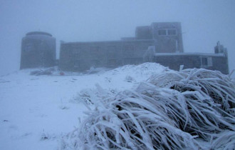 Фото: В Украине выпал снег 
