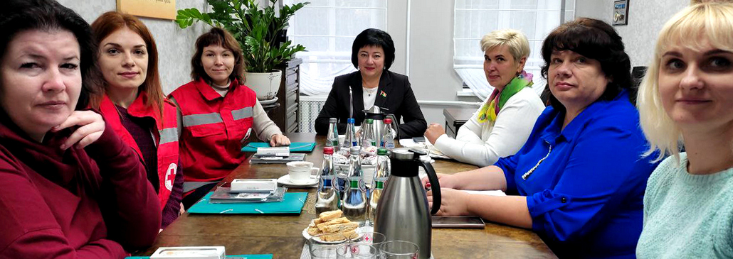 Российские медсёстры из Красного Креста посетили коллег в Гомеле