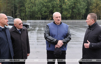Фото: Лукашенко о реконструкции "Хатыни": все должно быть надежно, для людей