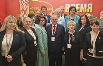 Фото: Гомельские делегаты VII Всебелоруского народного собрания в сердце Минска
