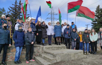 Фото: "Опалённый войной ты, мой край белорусский": митинг в Новобелицком районе