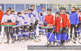 Фото: Открытие областного хоккейного турнира "Золотая шайба"