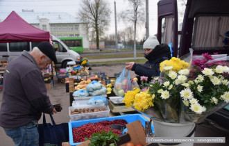 Фото: «Королева Анна» за 1 рубль 40 копеек: что почём в Гомеле на ярмарке по улице Ильича