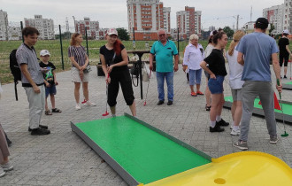 Фото: Более 50 участников со всей страны приехали в Гомель, чтобы сыграть в мини-гольф