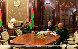 Фото: Лукашенко принял с докладом председателя Следственного комитета