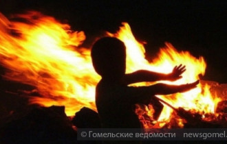 Фото: В Гомеле едва не сгорели дети