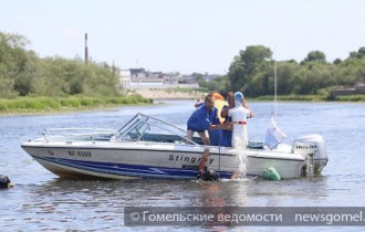 Фото: Спасатели ОСВОДа соревновались в Гомеле