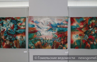 Фото: Открылась выставка работ мастера Белорусской школы гобелена