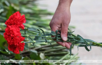 Фото: Останки 379 красноармейцев перезахоронили в Светлогорском районе