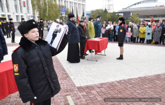 Фото: Торжественная клятва кадет прозвучала на площади Восстания в Гомеле