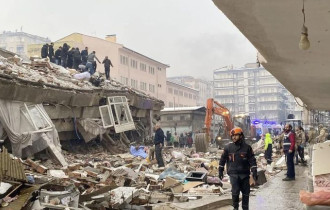 Фото: В Турции зафиксировали новое землетрясение магнитудой 5,6