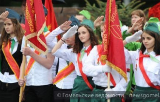 Фото: Прошла линейка, посвящённая Дню пионерской дружбы