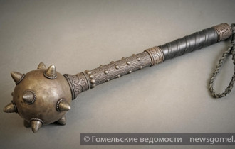 Фото: В Гомеле обнаружили средневековую булаву Ивана Грозного