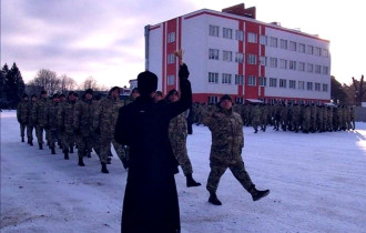 Фото: Новый учебный период торжественно открыла войсковая часть в Гомеле 