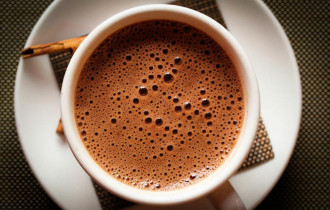 Фото: Веганские напитки: горячий шоколад на кокосовом молоке