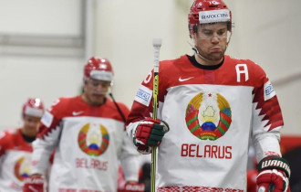 Фото: Сборная Беларуси по хоккею проиграла России в товарищеском матче