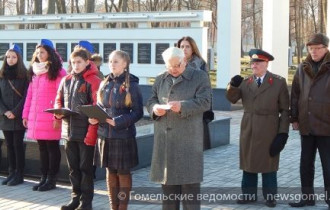 Фото: В Гомеле прошёл митинг актива Белорусского фонда мира