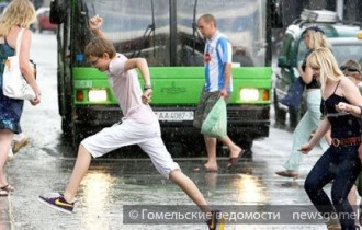 Фото: На выходных в Беларуси ожидается теплая, но дождливая погода