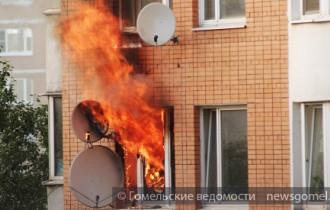 Фото: В микрорайоне «Восточный» в Урицком в пожаре погиб местный житель