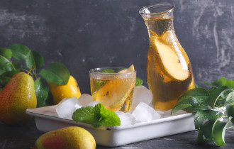 Фото: Как приготовить грушевый лимонад 