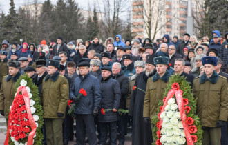 Фото: «Во славу общей Победы!»: на Аллее Героев в Гомеле прошел митинг в честь 76-летия освобождения города