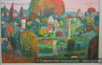 Фото: Выставка работ художника Александра Костюченко открылась в Гомеле