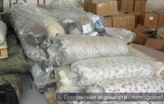 Фото: Гомельские таможенники задержали контрабанду тканей и одежды на 559 тысяч рублей