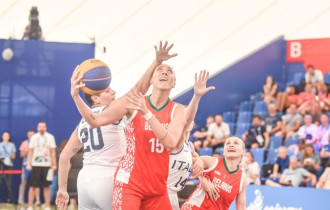 Фото: Речичанка Иващенко - просто космос: белоруски досрочно выиграли первый матч группы по баскетболу 3х3