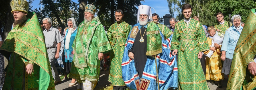 В честь 100-летия Манефы Гомельской: митрополит Павел возглавил праздничное богослужение