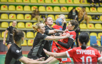 Фото: Женская команда ГК "Гомель" на домашней площадке обыграла "Березину"