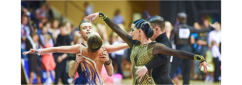 Ритмы "Золотой Рыси": открытие  турнира по спортивным бальным танцам
