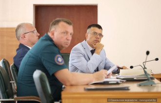 Фото: В Гомеле состоялось оперативное совещание по вопросам ликвидации последствий непогоды