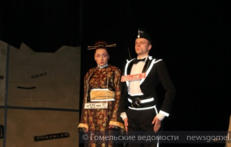 Фото: Автопремьера на сцене Гомельского молодёжного театра