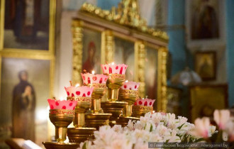 Фото: Председатель Гомельского горисполкома Владимир Привалов поздравил православных христиан со светлым праздником Пасхи