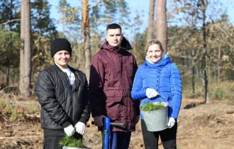 Фото: Белорусские таможенники присоединились к акции «Дай лесу новае жыццё!»