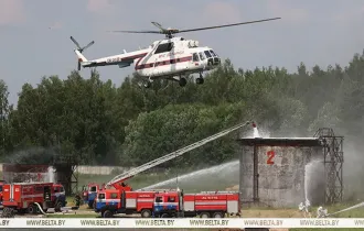 Фото: Александр Лукашенко: профессия спасателя требует особого мужества, отваги и высочайшей компетенции