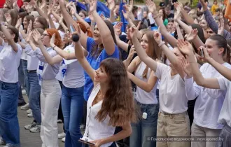 Фото: В Гомеле студенческая акция «Варушынак» объединила молодёжь