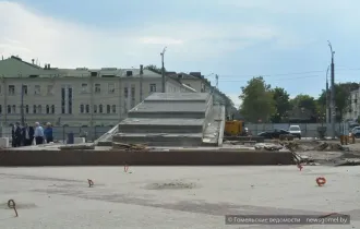 Фото: Продолжаются работы по реконструкции площади Восстания