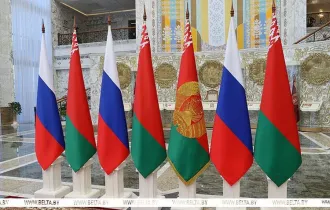 Фото: Встреча Александра Лукашенко и Владимира Путина проходит во Дворце Независимости в Минске