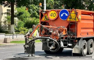 Фото: Когда в Гомеле будет отремонтирован участок дороги по улице Склезнёва 