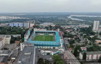 Фото: Когда благоустроят территорию между ОАО «Труд» и Центральным стадионом города? 