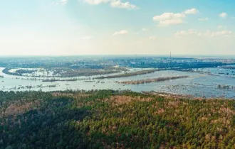 Фото: В Гомельской области талыми и паводковыми водами подтоплены 138 жилых домов