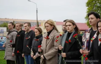 Фото: В Гомеле состоялся торжественный митинг-реквием «80 лет под мирным небом»