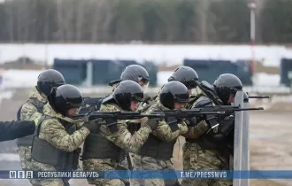 Фото: Вооруженные Силы и правоохранительные органы готовы защитить суверенитет Беларуси