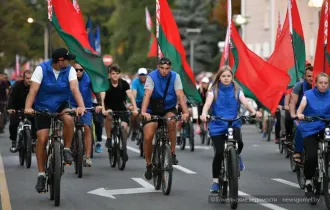 Фото: Во всех районах Гомельщины пройдёт велопробег "В единстве сила!"