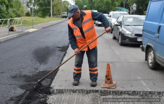 Фото: Узнали, когда запланирован ремонт участка дороги Н-410 Цыкуны – Рудня Каменева