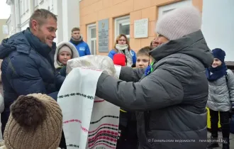 Фото: «Боялся, что вас не пойму»: в Гомеле встретили семьи с детьми из Херсонской области