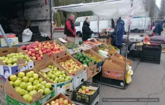 Фото: Картошку и морковь по рублю: в Гомеле проходит ярмарка выходного дня возле рынка «Заводской»