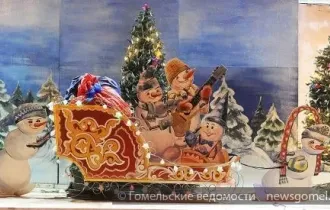 Фото: Новогодний вечерний Гомель (фото)